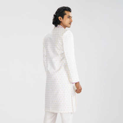 Men's White Sherwani