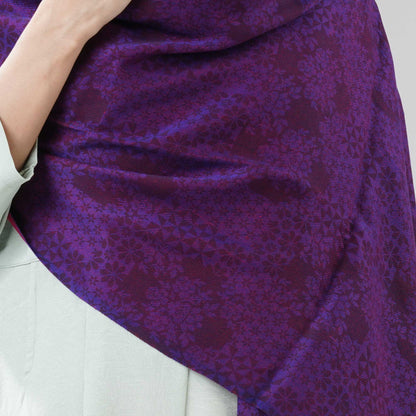 Women's Dark Purple Shawl