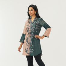 Load image into Gallery viewer, Womens Green Ethnic Tunic
