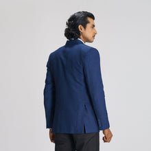 Load image into Gallery viewer, Men&#39;s Dark Navy Slim Fit Blazer
