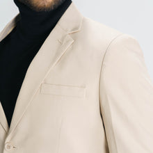 Load image into Gallery viewer, Men&#39;s Beige Casual Blazer
