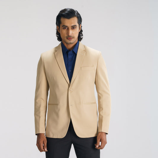 Mens Burly Wood Blazer