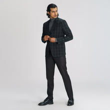 Load image into Gallery viewer, Men&#39;s Black Slim Fit Blazer
