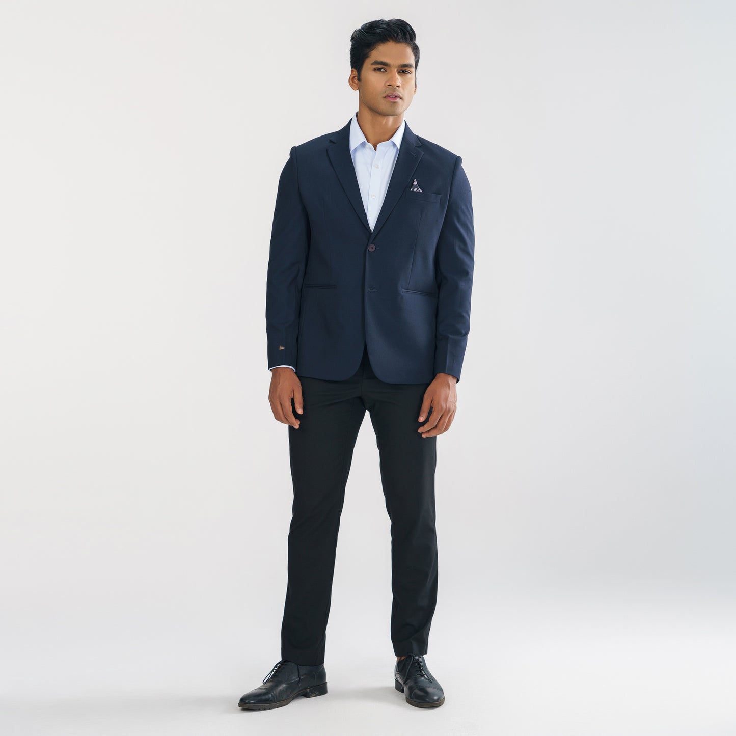 Mens Deep Navy Slim Fit Blazer