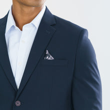 Load image into Gallery viewer, Men&#39;s Deep Navy Slim Fit Blazer
