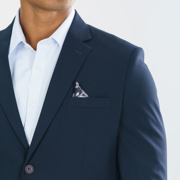 Men's Deep Navy Slim Fit Blazer