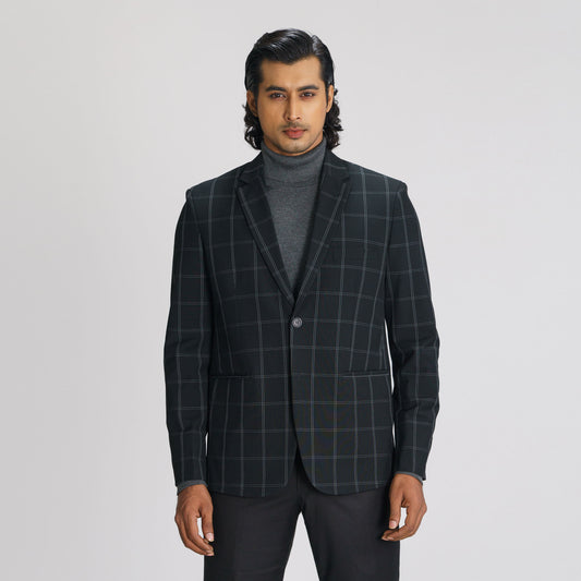 Mens Black Slim Fit Blazer