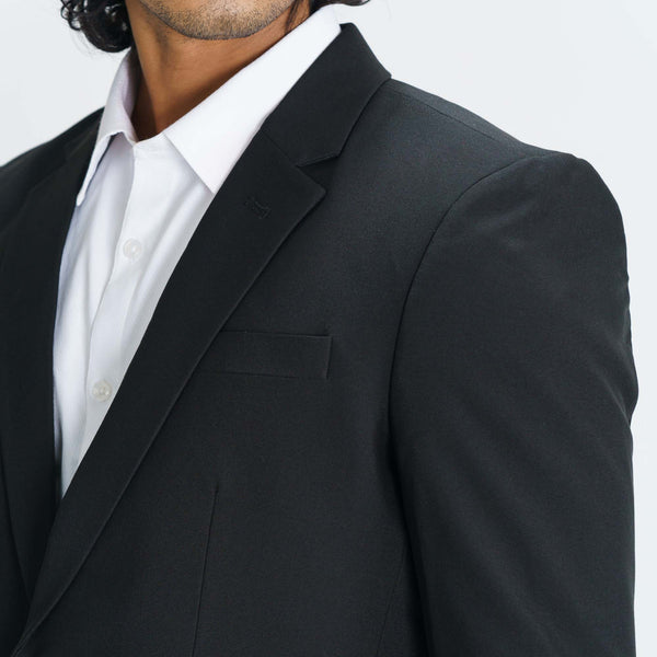 Men's Black Slim Fit Blazer