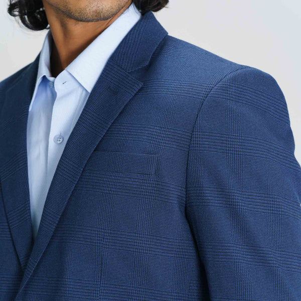 Men's Blue Slim Fit Blazer