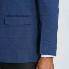 Load image into Gallery viewer, Men&#39;s Blue Slim Fit Blazer
