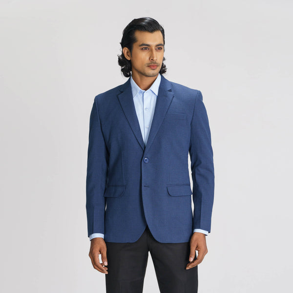 Men's Blue Slim Fit Blazer