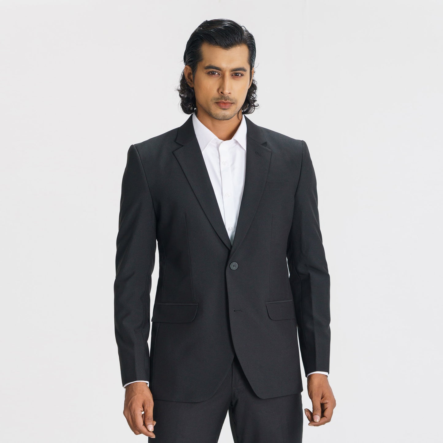 Mens Black Slim Fit Blazer