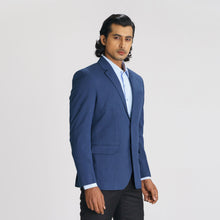 Load image into Gallery viewer, Men&#39;s Blue Slim Fit Blazer
