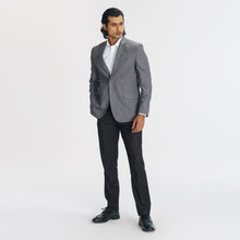 Load image into Gallery viewer, Men&#39;s Navy Slim Fit Blazer
