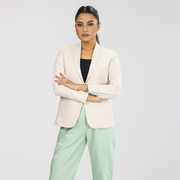 Women’s Yolk Yellow Slim Fit Blazer