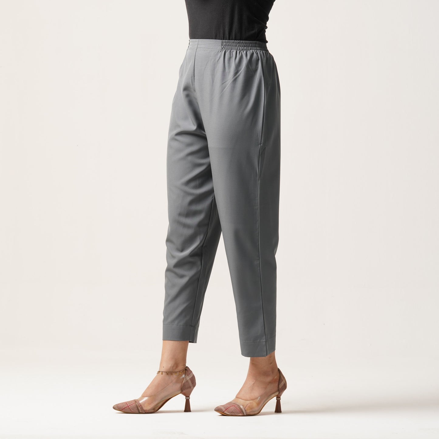 Womens Ethnic Bottom-Gray