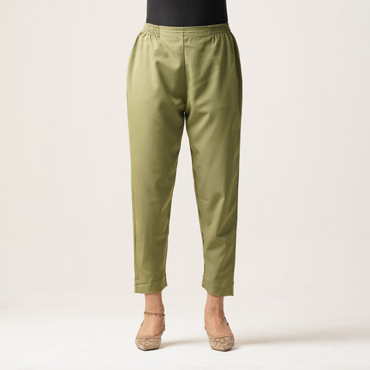 Womens Ethnic Bottom-Green