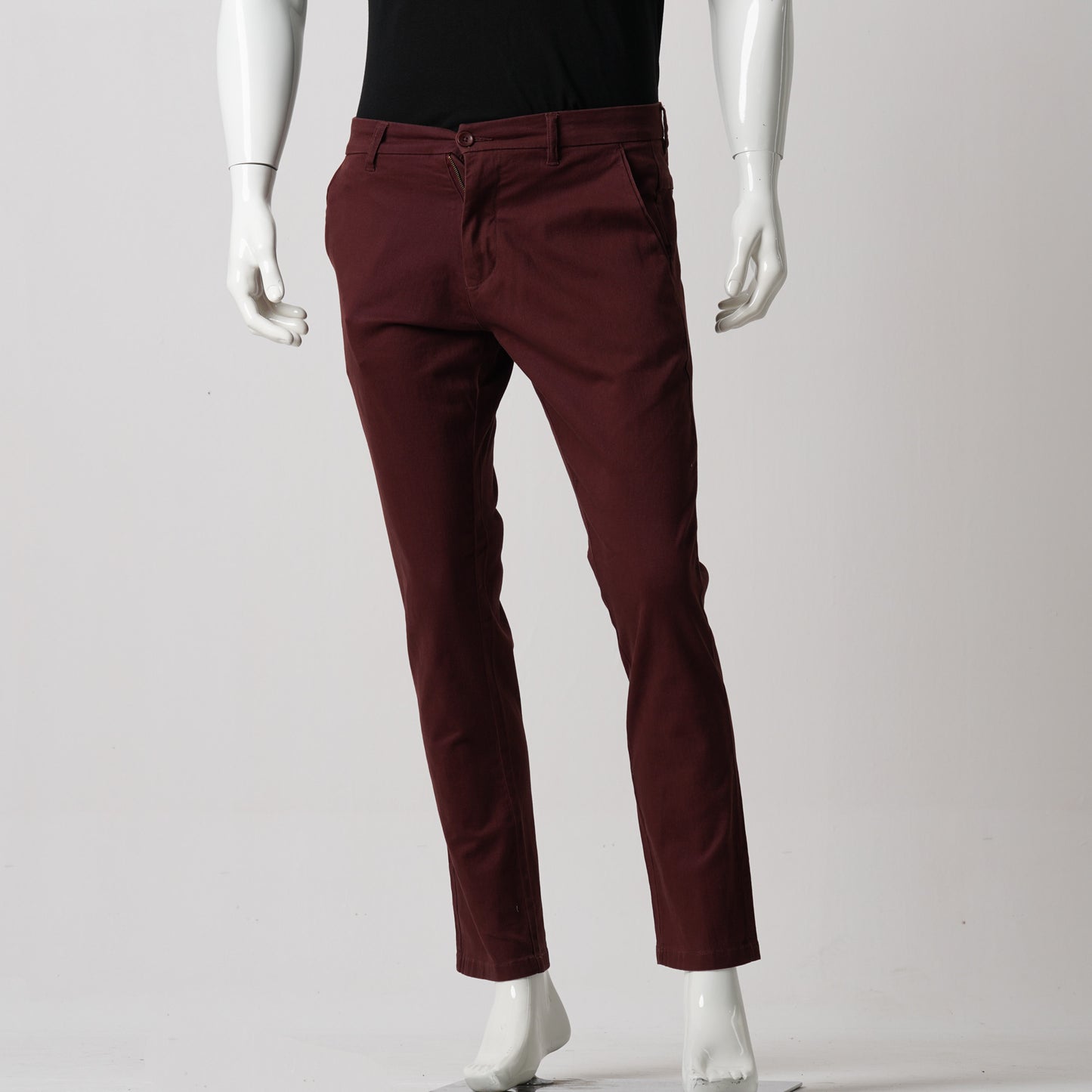 Mens Cino Pant-Maroon 1