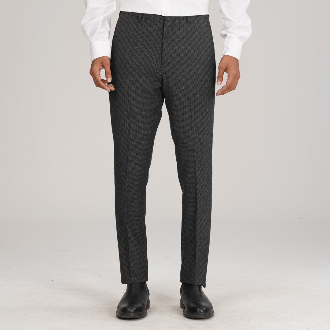 Mens Formal Pant- Black Gray