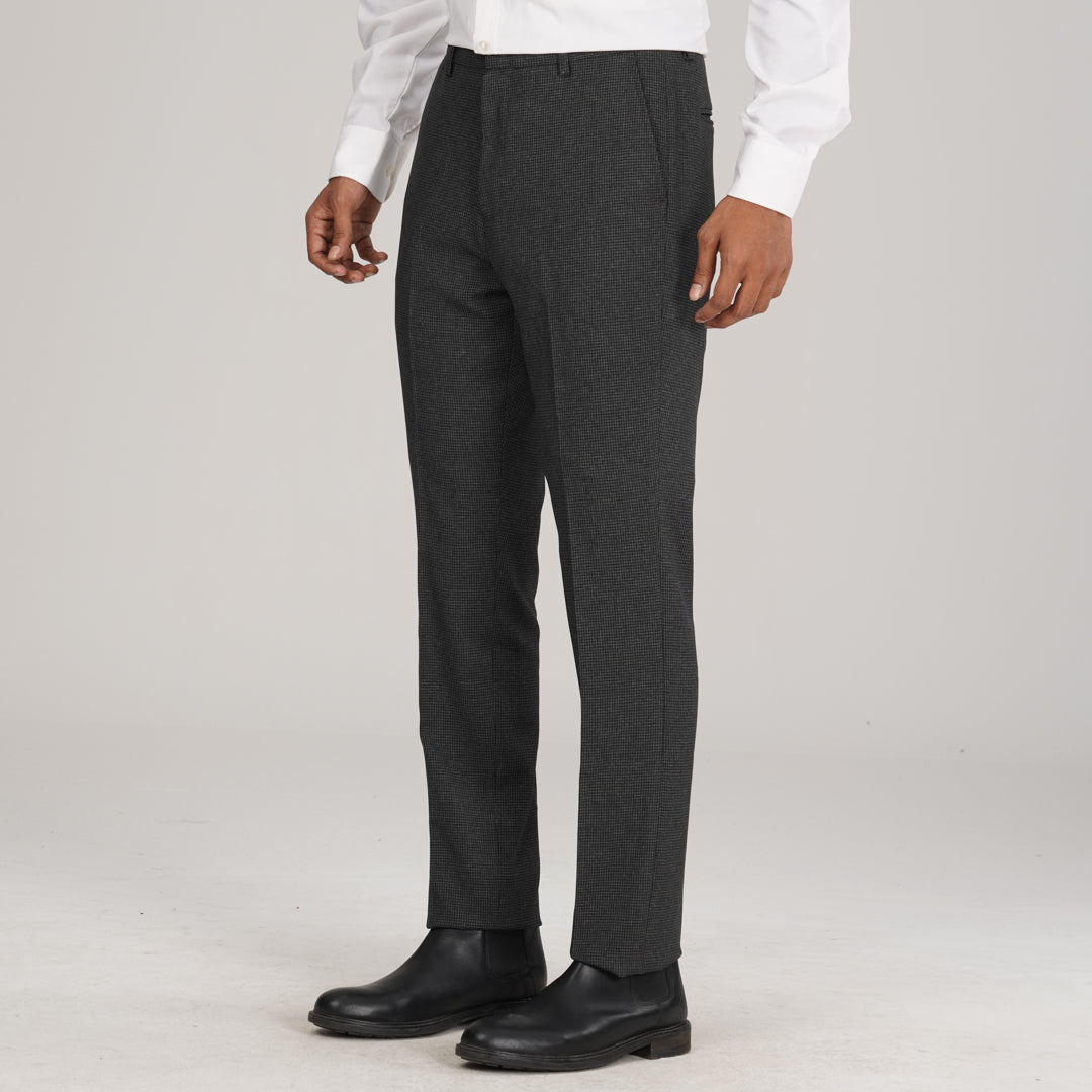 Mens Formal Pant- Black Gray