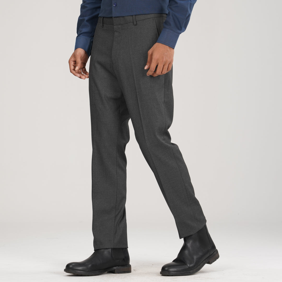 Mens Formal Pant- Dark Ash