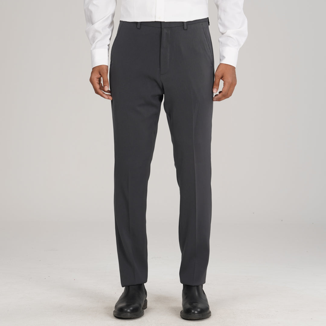 Mens Formal Pant- Charcoal 2