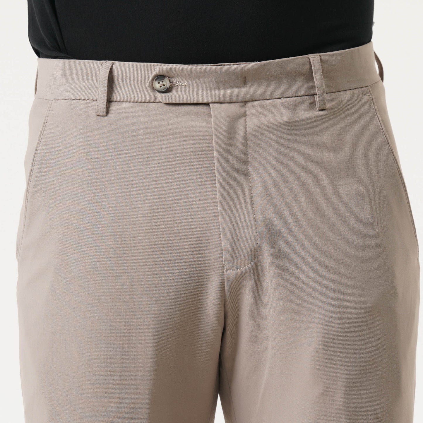 Mens Light Brown Formal Pant