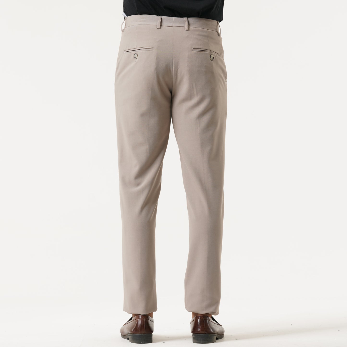 Mens Light Brown Formal Pant