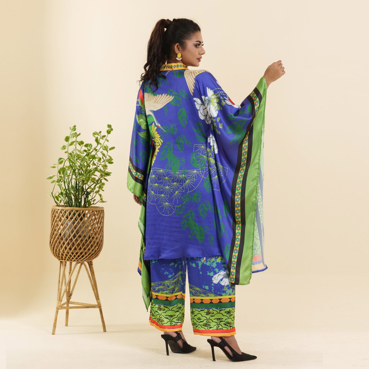 Ladies Kaftan- Multi Print 2