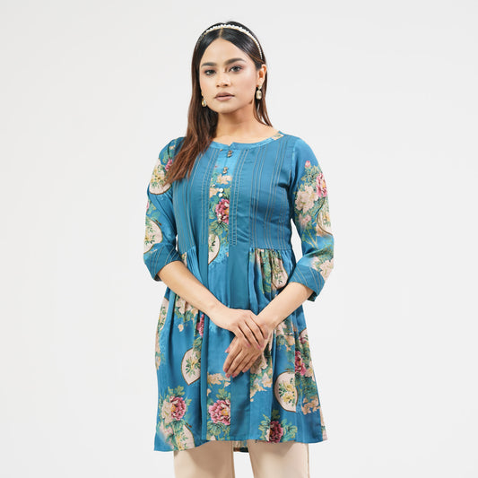 Ladies Blue Kurti