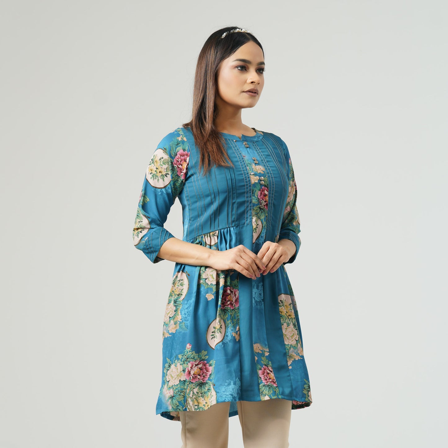 Ladies Blue Kurti