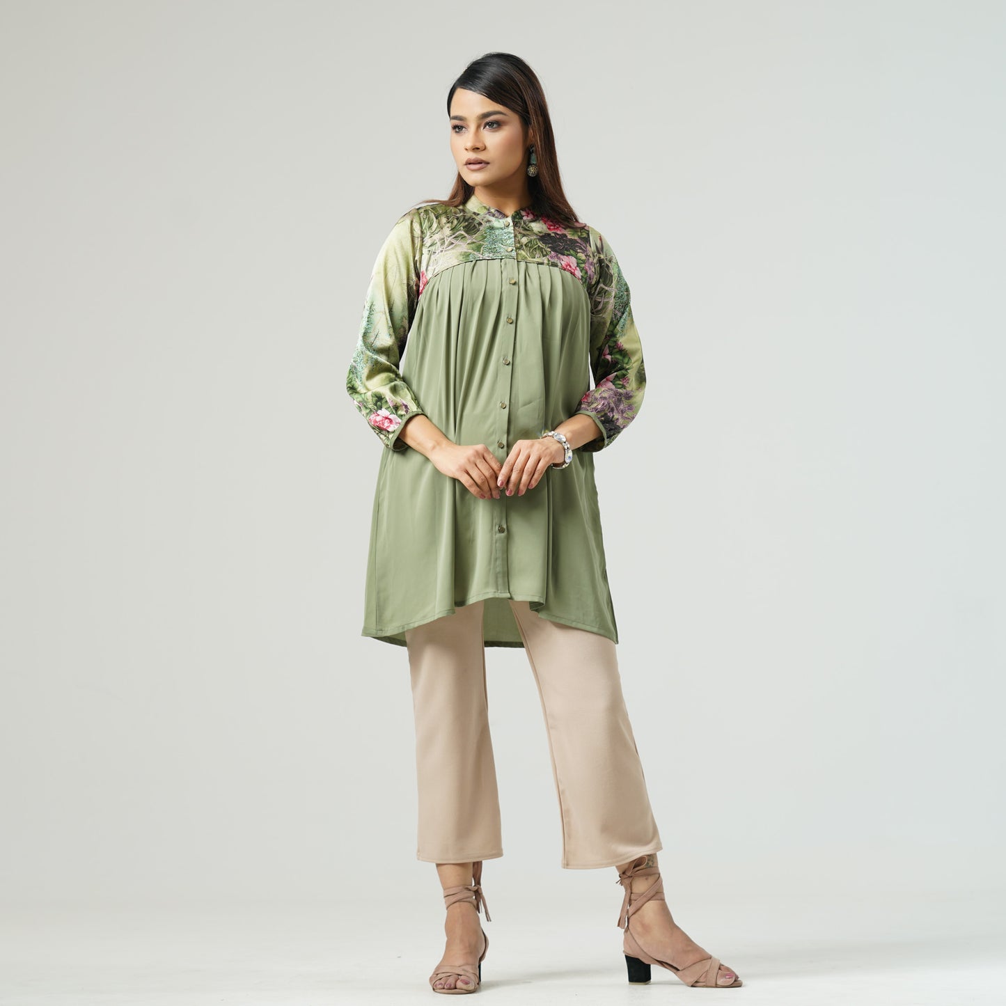 Ladies Green Kurti