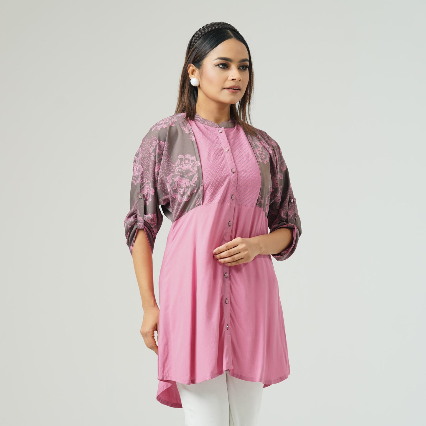 Ladies Onion Pink Kurti