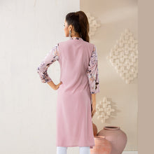 Load image into Gallery viewer, ETHNIC KURTI-LIGHT PINK
