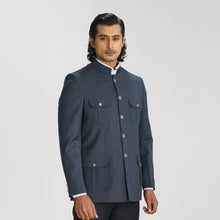 Load image into Gallery viewer, Mens Charcoal Prince Coat
