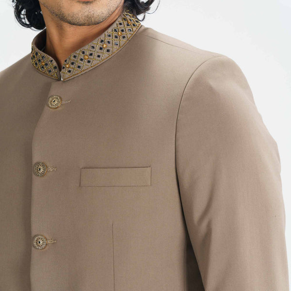 Mens Dark Mocha Prince Coat