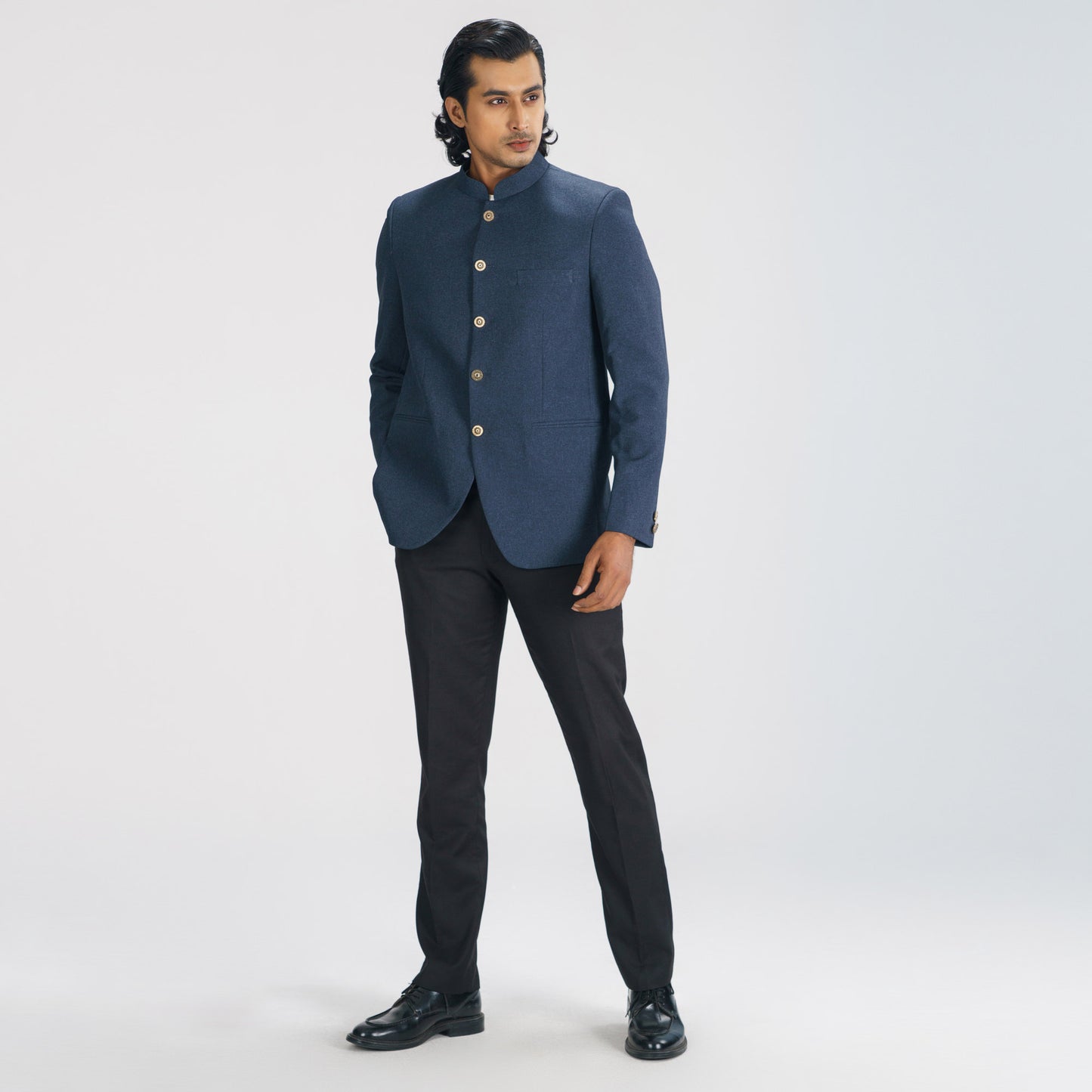 Mens Navy Prince Coat