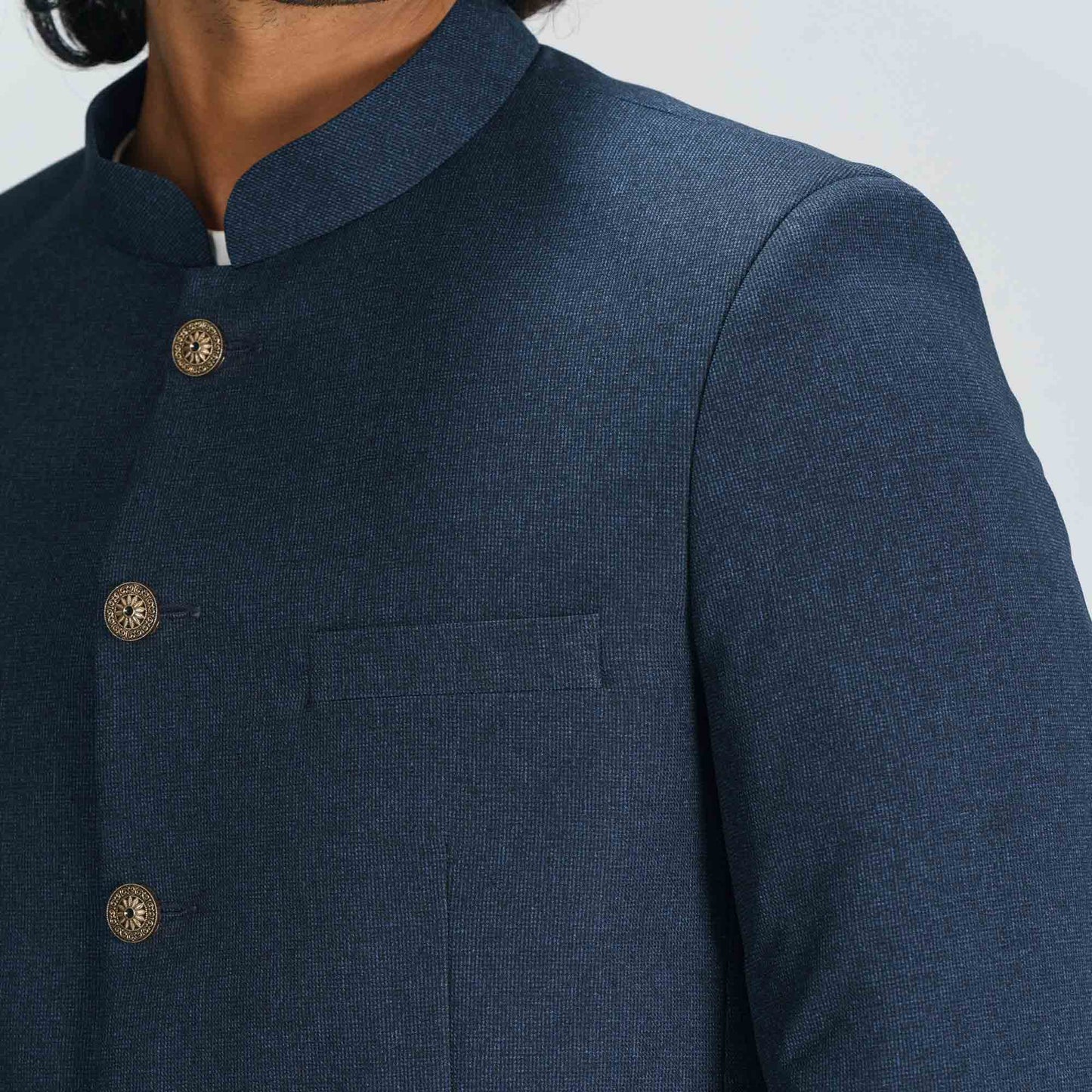 Mens Navy Prince Coat