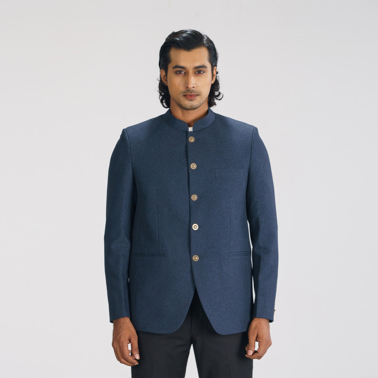 Mens Navy Prince Coat