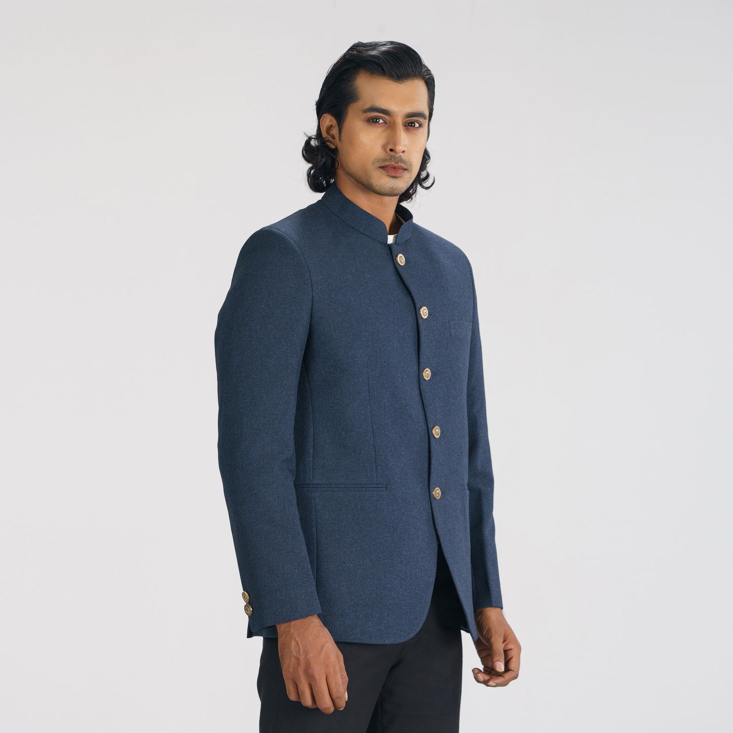 Mens Navy Prince Coat