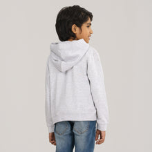 Load image into Gallery viewer, Baby Boys Gray Melange Hoodie
