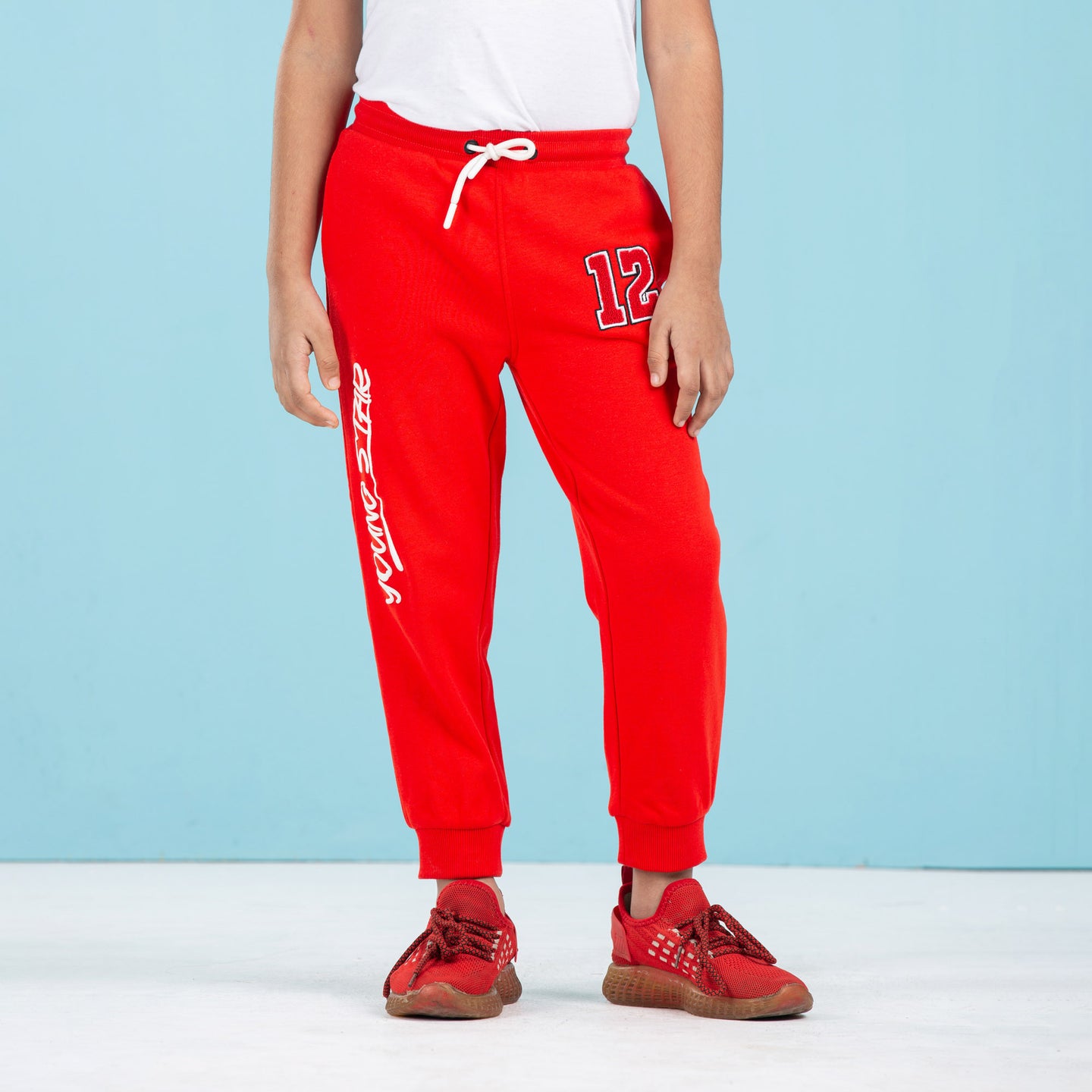 BOYS JOGGERS- RED
