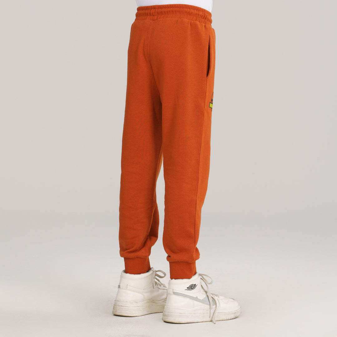 Boys Brown Joggers