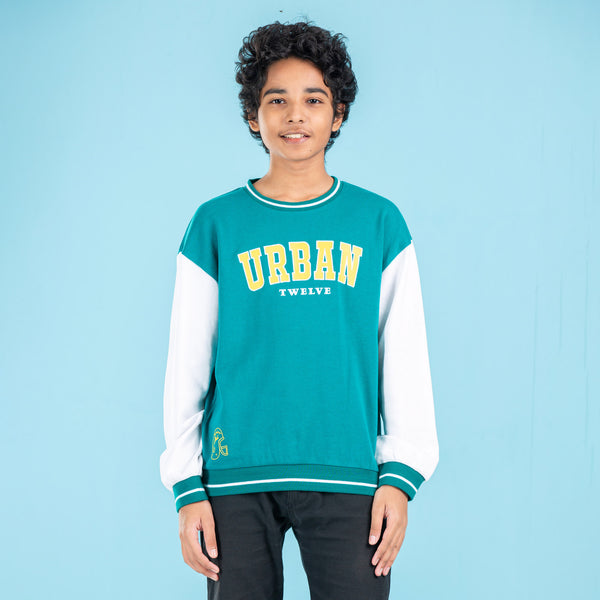 BOYS SWEATSHIRT-GREEN