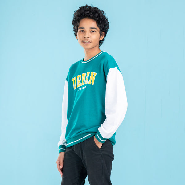 BOYS SWEATSHIRT-GREEN