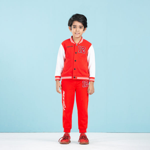 BABY BOYS SWEATSHIRT- RED