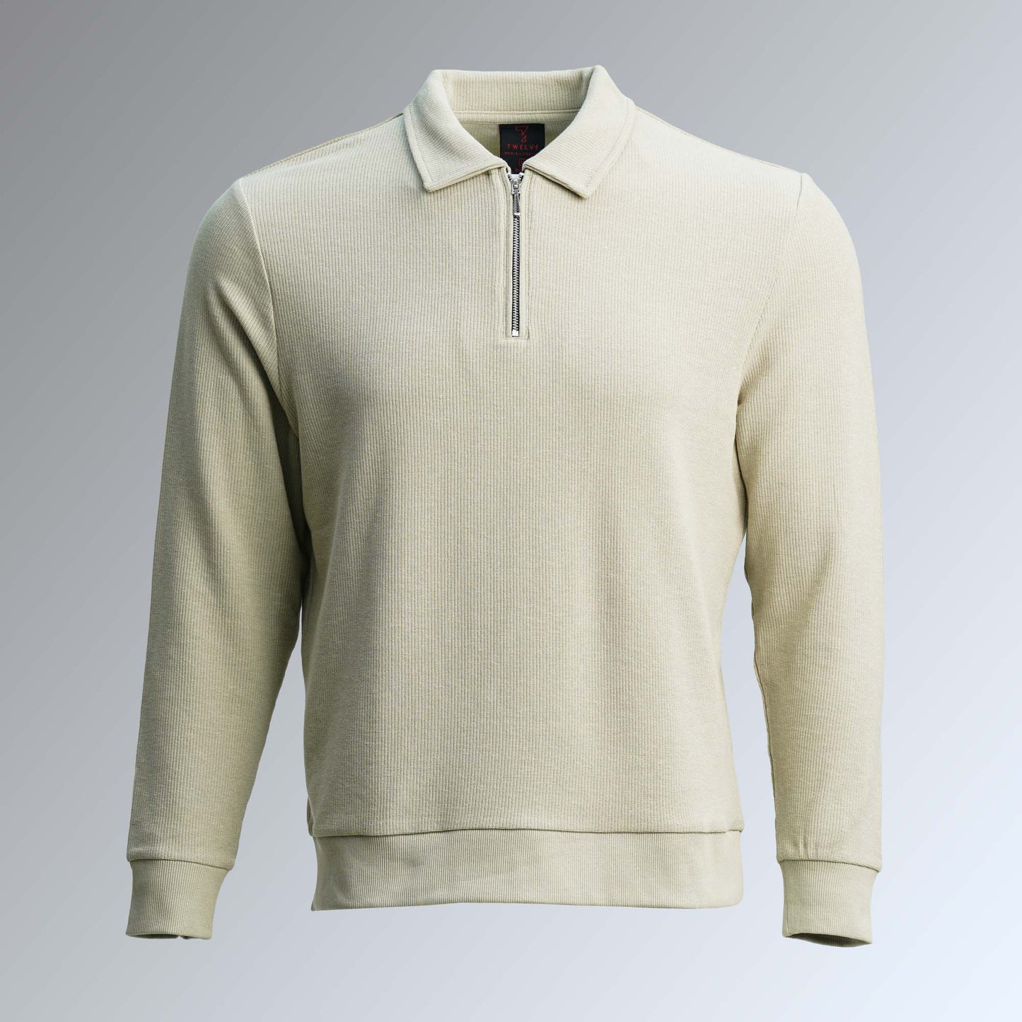 Mens Beige Polo T-Shirt