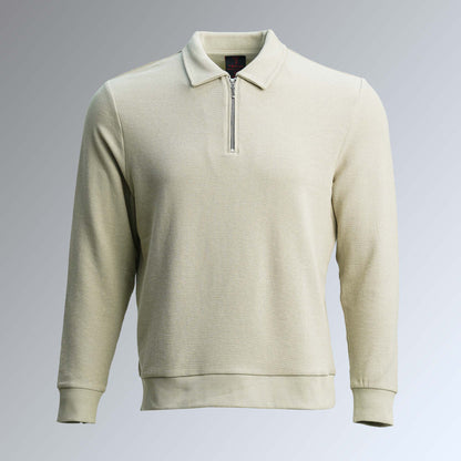 Mens Beige Polo T-Shirt