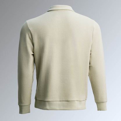 Mens Beige Polo T-Shirt