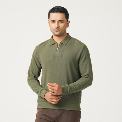 Men's Olive Polo Shirt